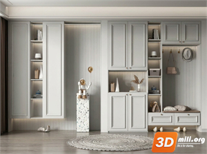 Shoe cabinet Skp Files